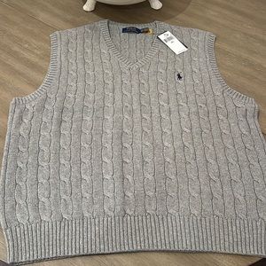 Brand new Polo Ralph Lauren Cable-Knit Vest